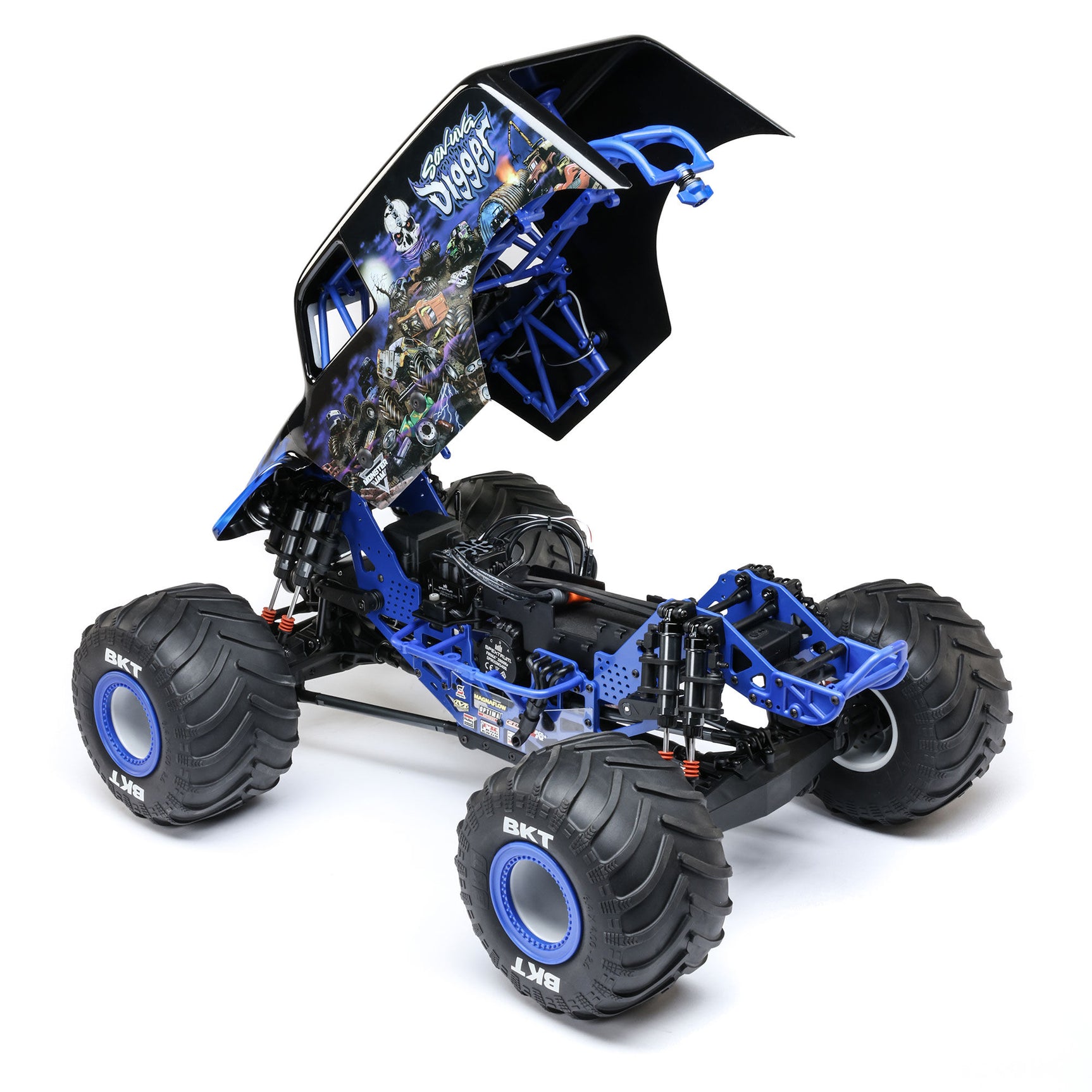 LMT 2.0 1/8 4X4 Solid Axle Monster Truck RTR, Son-Uva Digger