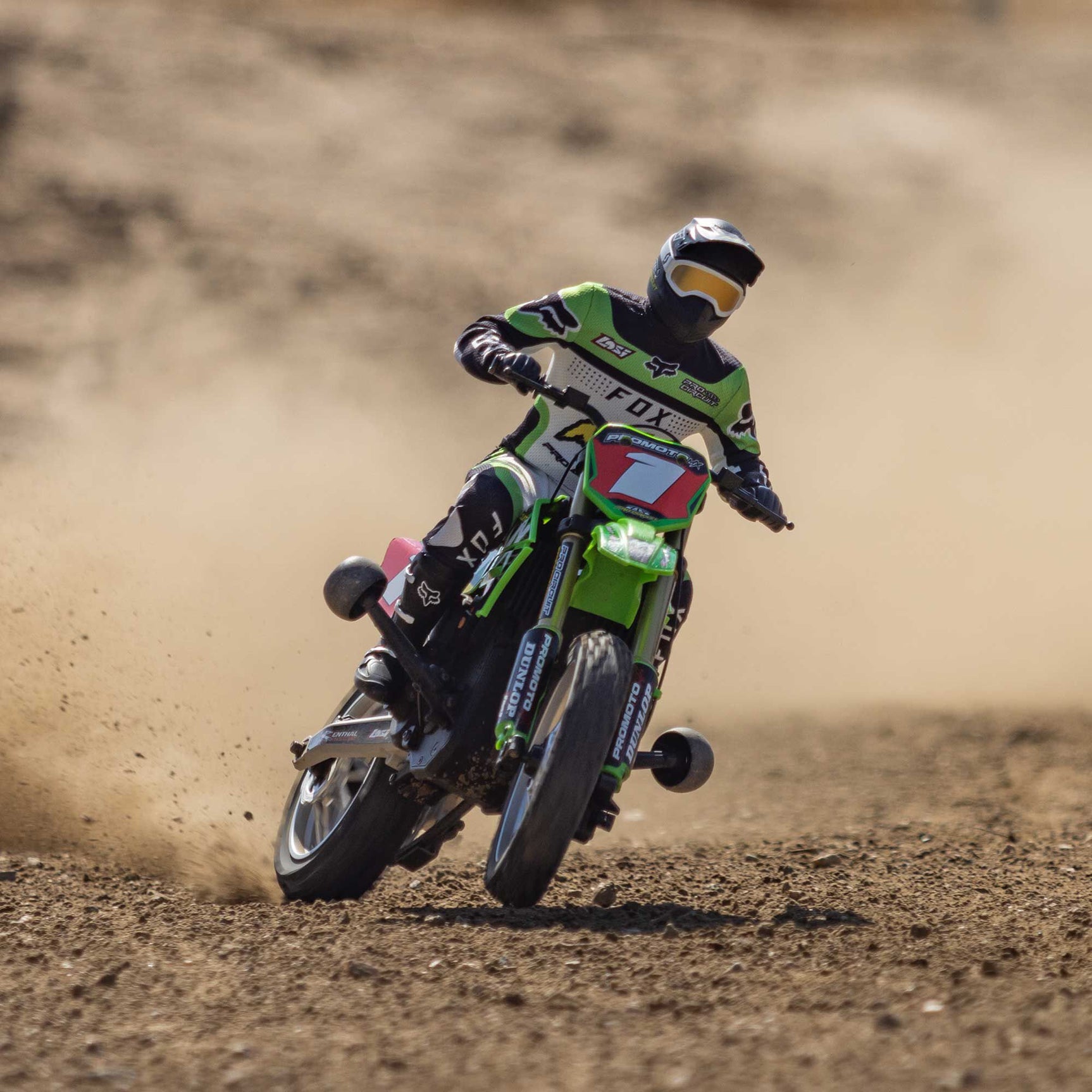 Promoto-MX 1/4 Dirt Bike RTR Combo, Pro Circuit