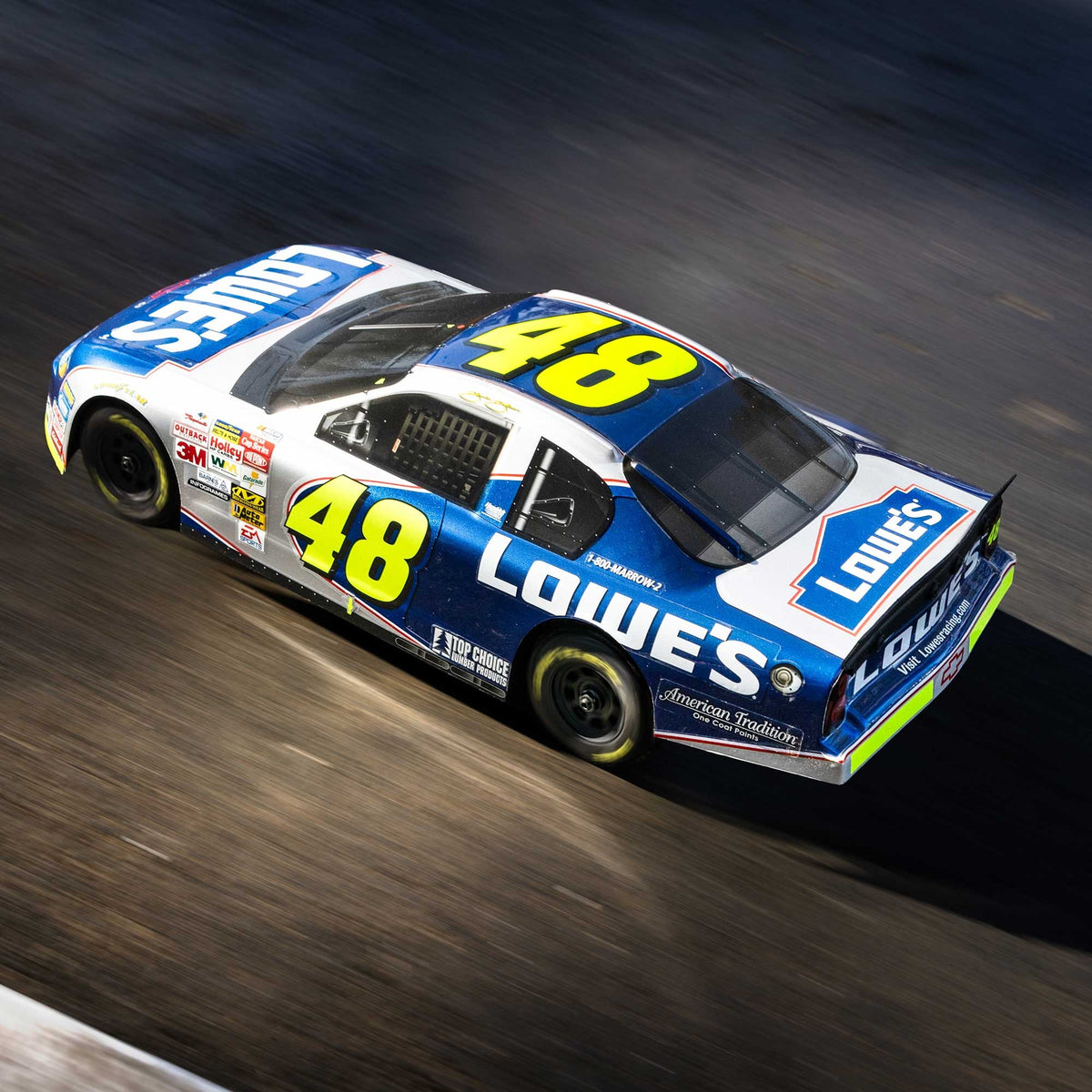 NASCAR Chevrolet Monte Carlo AWD 1/12 Stock Car RTR Combo, Jimmie Johnson #48 Lowe's