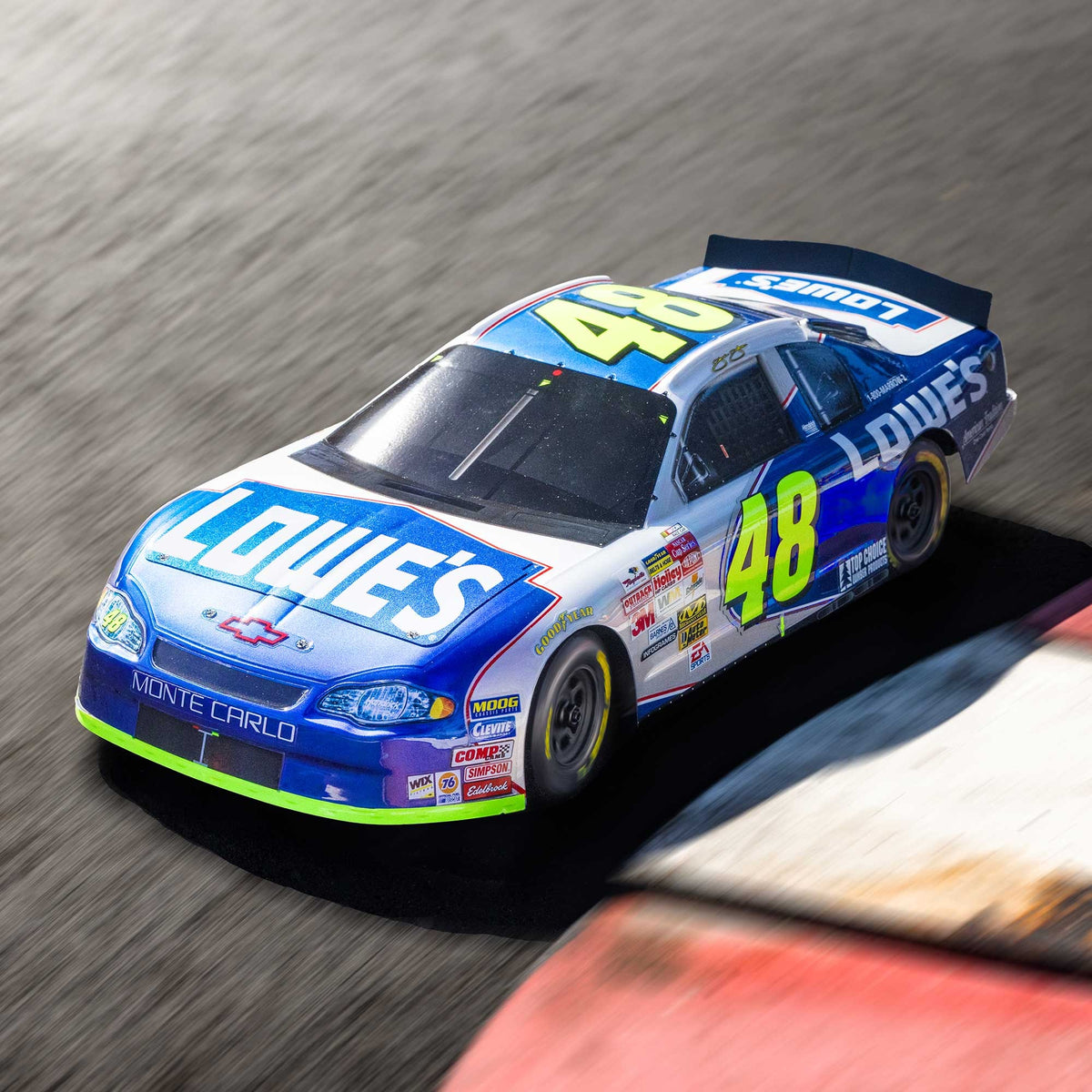 NASCAR Chevrolet Monte Carlo AWD 1/12 Stock Car RTR Combo, Jimmie Johnson #48 Lowe's