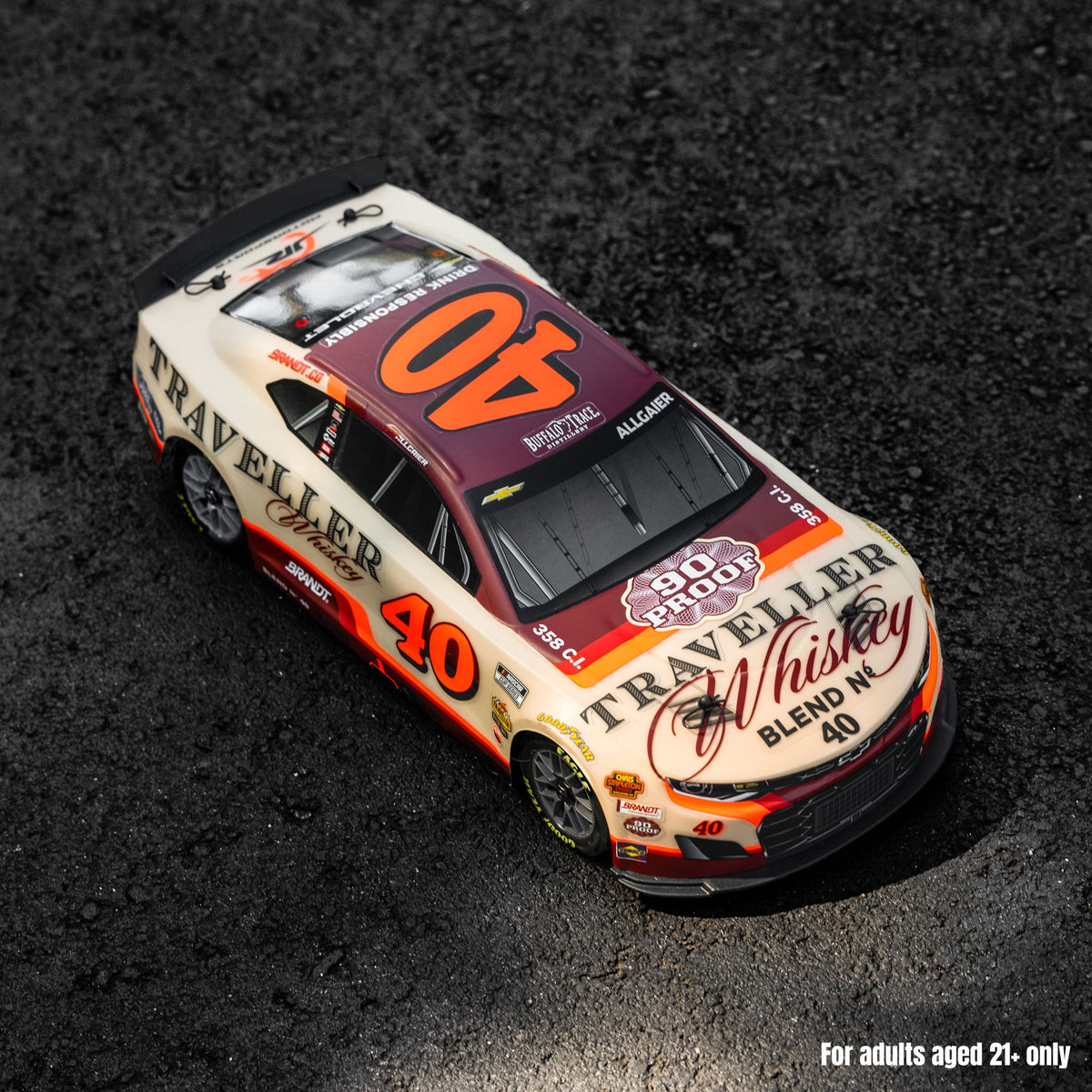 2026 NASCAR Chevrolet ZL1 AWD 1/12 Stock Car RTR Combo, Justin Allgaier #40