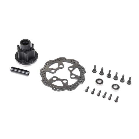 Losi LOS262013 Promoto-MX Complete Front Hub Assembly