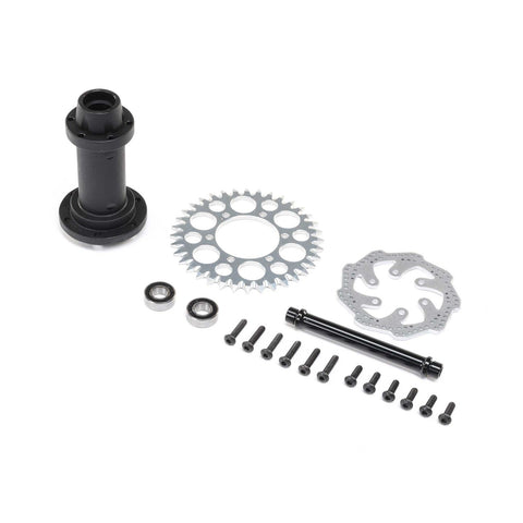Losi LOS262014 Promoto-MX Complete Rear Hub Assembly
