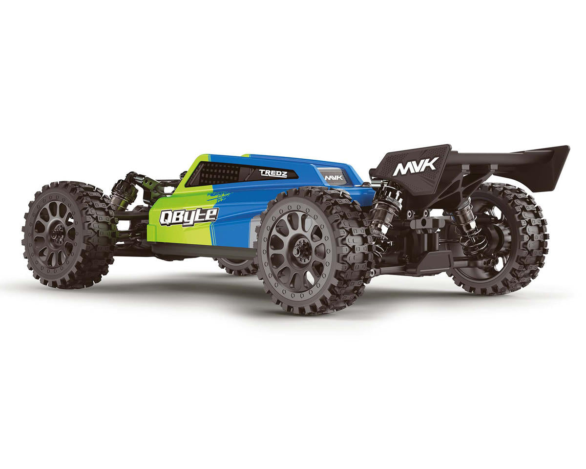 QByte XB Pro 1/12 4WD Off-Road Buggy RTR, Fluoro Green