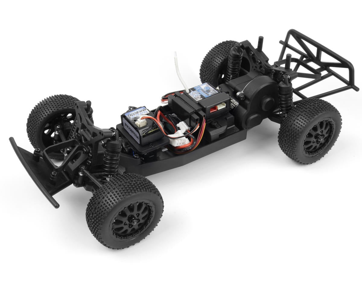 Microbe SC Flux Brushless 2WD 1/24 Short Course Truck RTR Combo, Blue