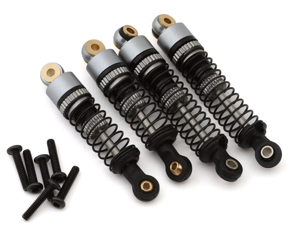 MVK150854 150854 Microbe Aluminum Pre-Assembled Shock Set, Front/Rear, Gray