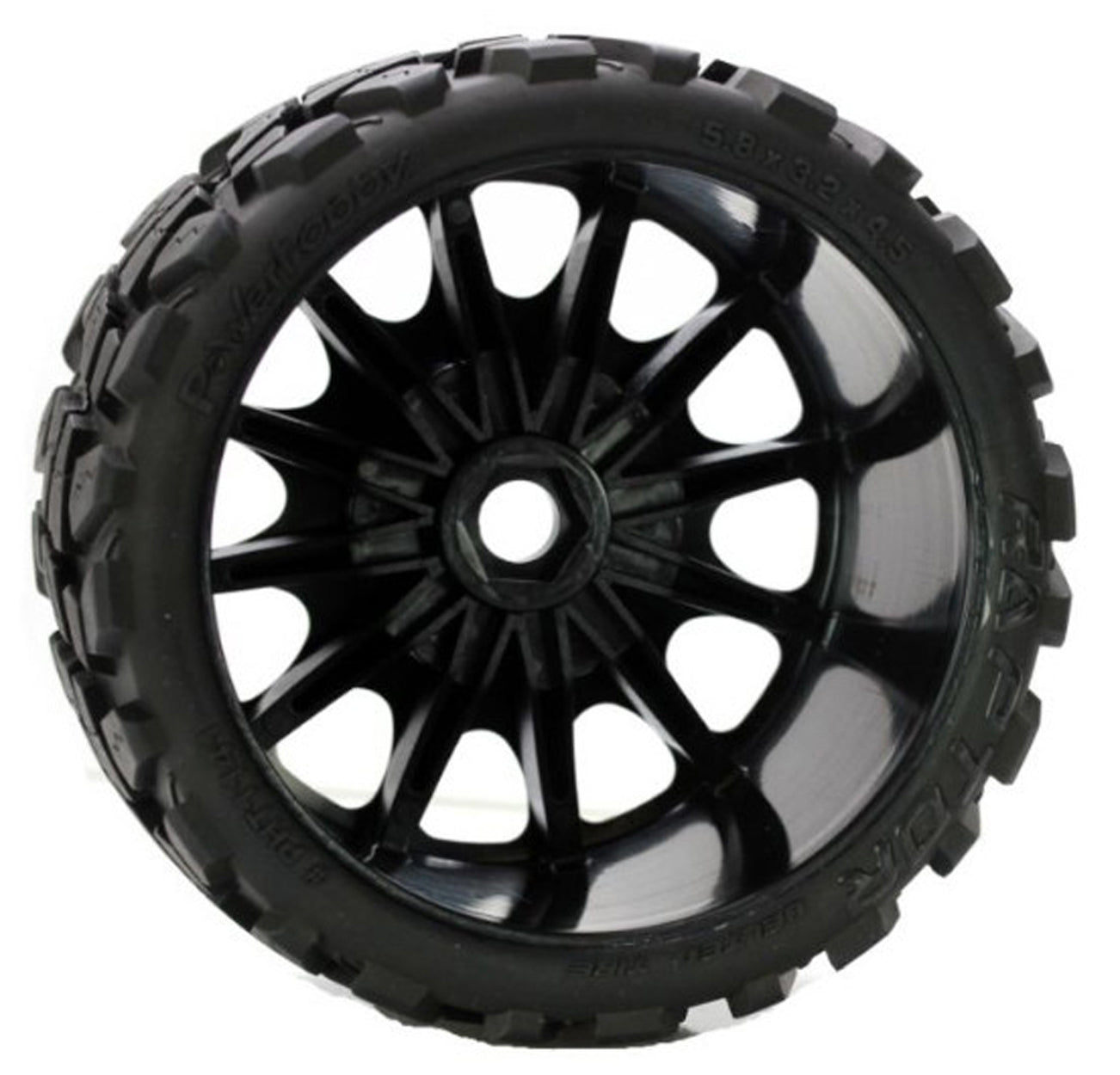 Raptor Belted Monster Truck Wheels / Tires