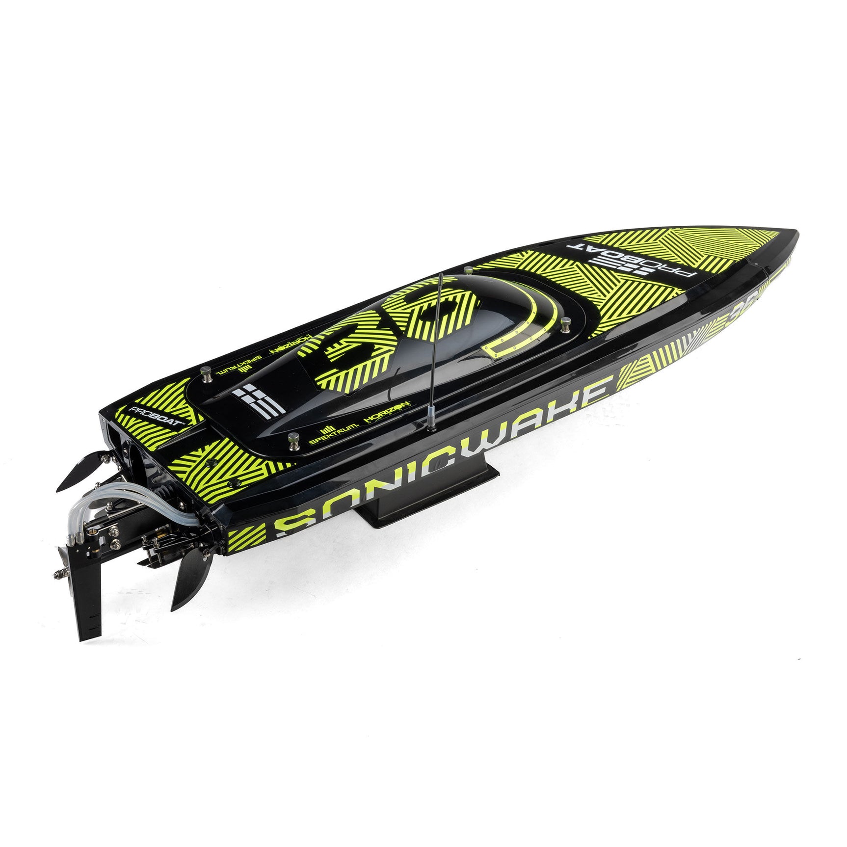 Sonicwake 36in V3 Self-Righting V-Hull Boat RTR, Black