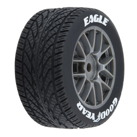 PRO1028310 PRO1028310 Goodyear Eagle Wet-Weather Tires, Gunmetal Wheels (4)