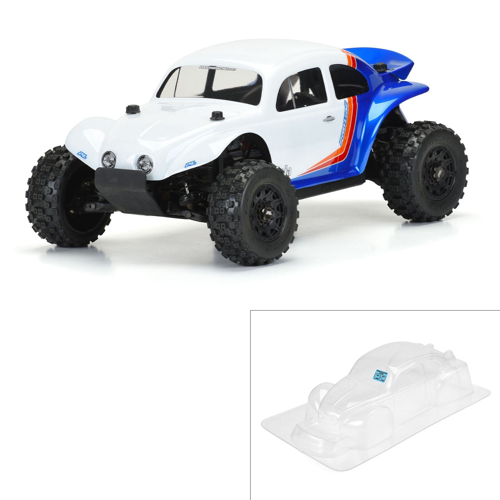 PRO3238-62 3238-62 Short Course VW Baja Bug 1/10 Clear Body
