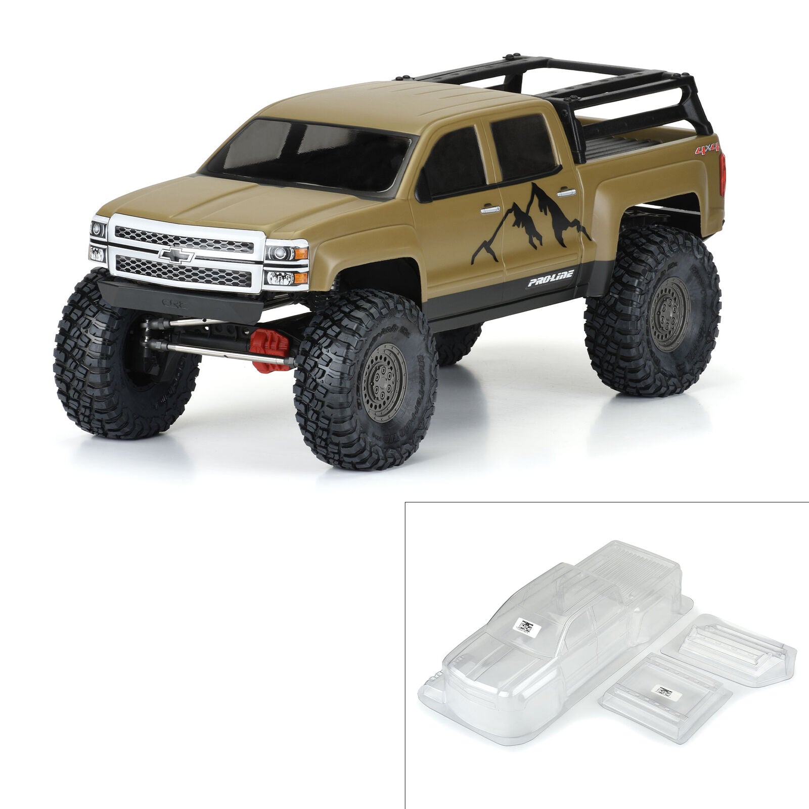 PRO3585-00 3585-00 2015 Chevrolet Silverado 1/10 Clear Body