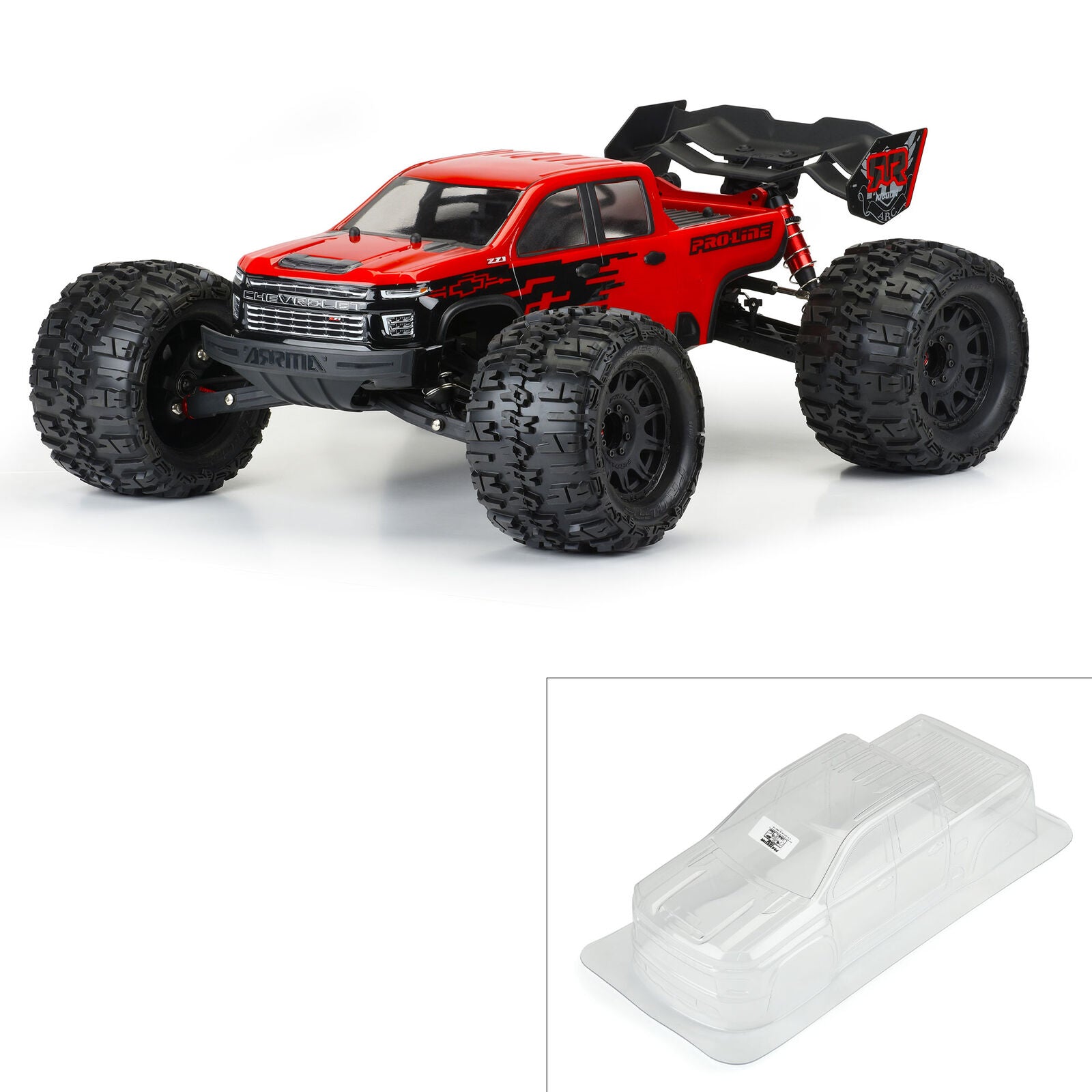PRO3592-00 3592-00 2021 Chevrolet Silverado 2500 HD 1/8 Clear Body