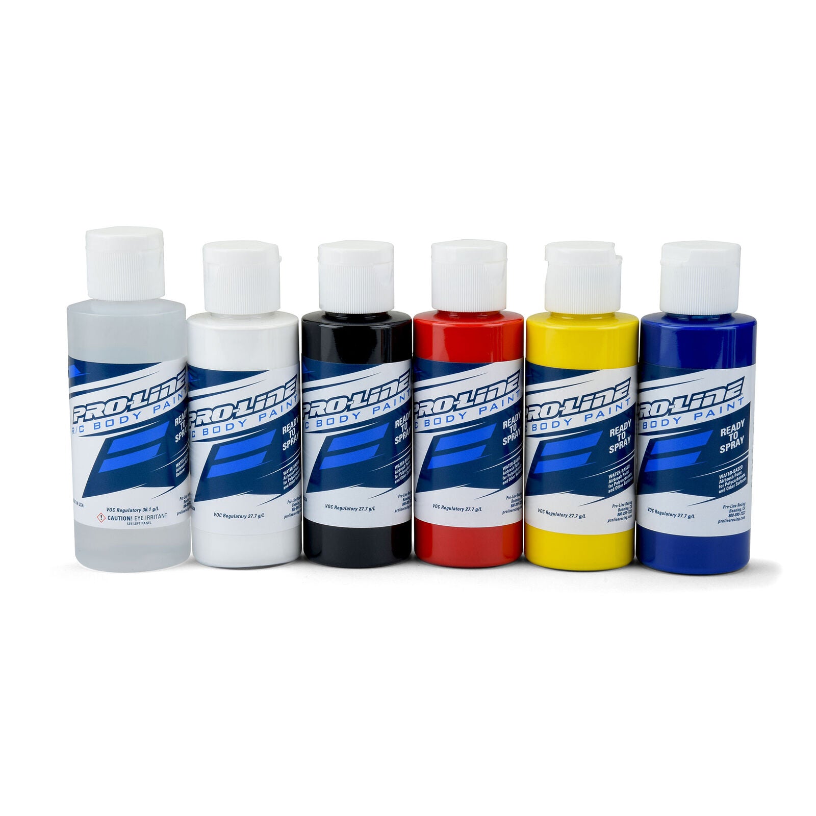 PRO6323-00 6323-00 Pro-Line RC Body Paint Primary Color Set