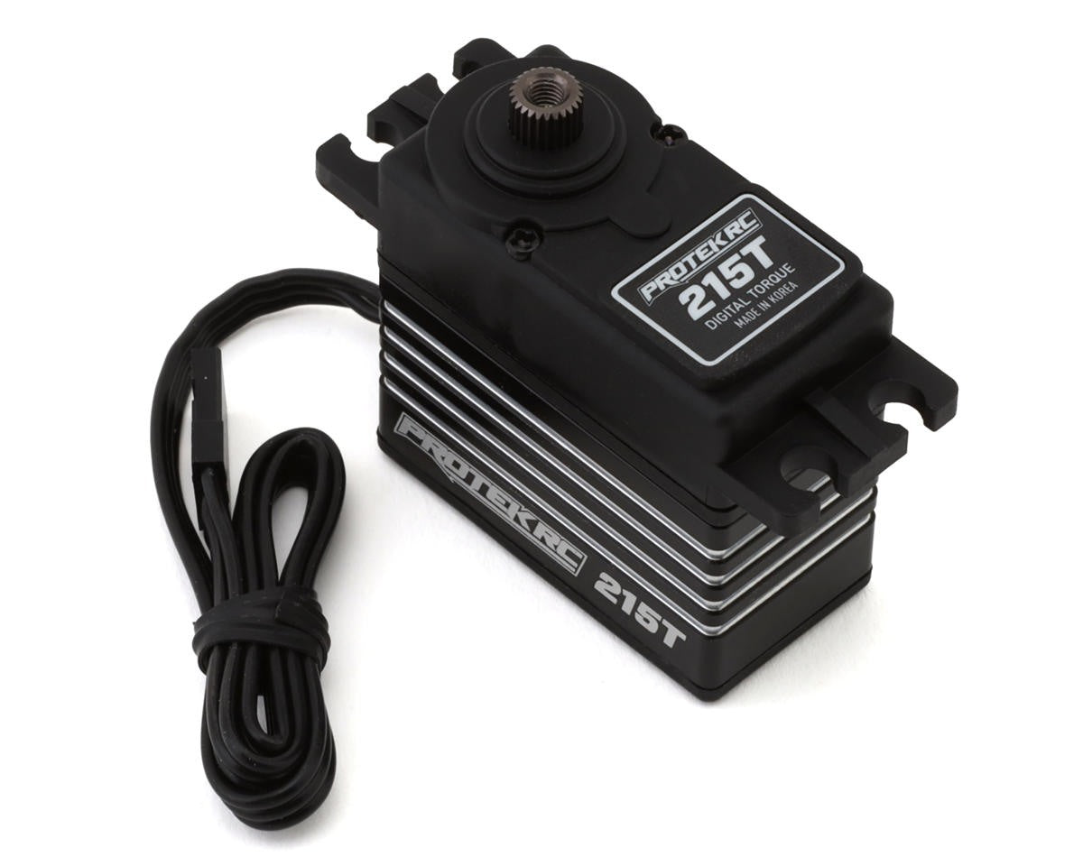 PTK-215T PTK-215T 215T Standard Digital High Torque Metal Gear Servo, 0.14s / 216oz-in @ 6.0V
