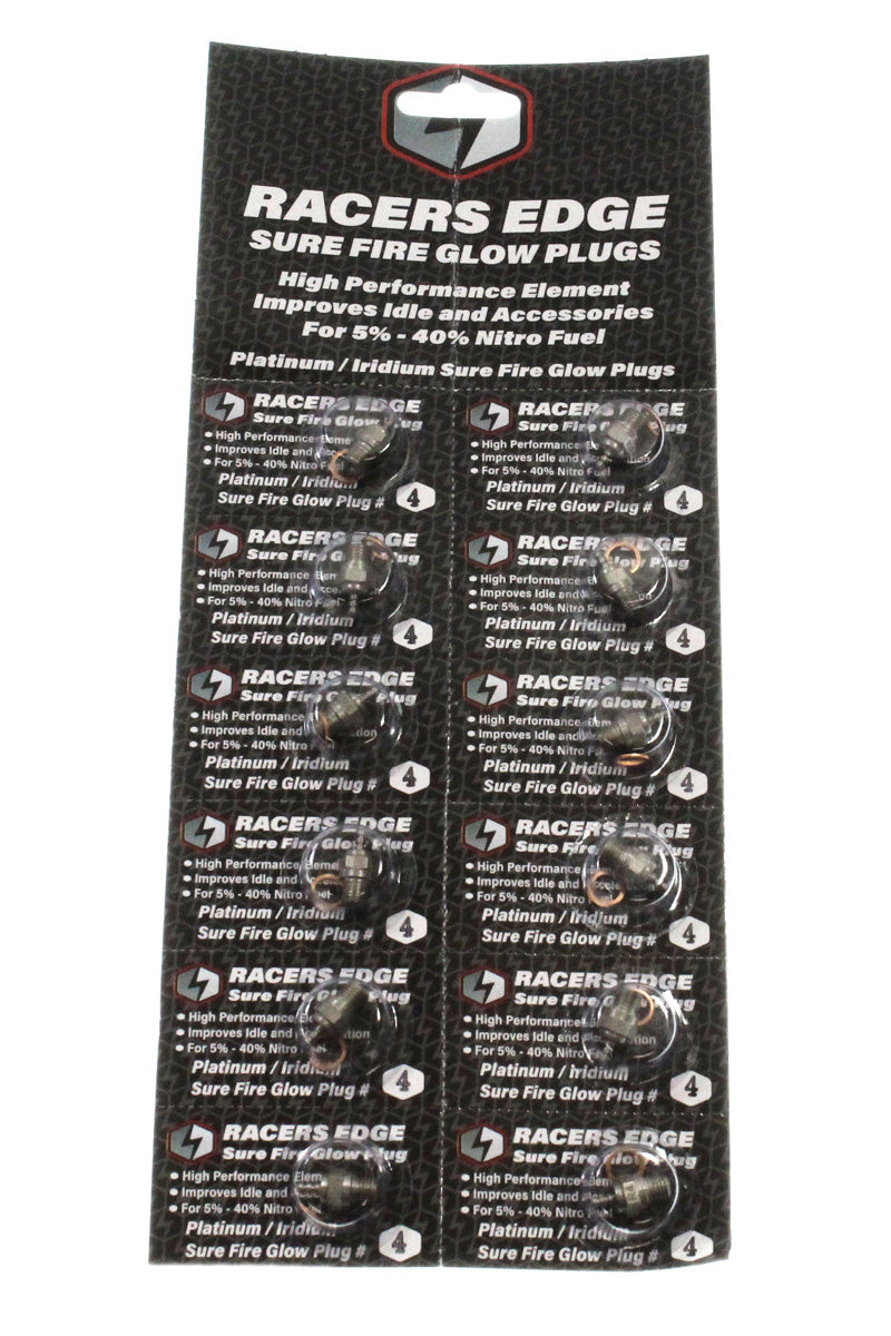 Sure Fire Platinum / Iridium Glow Plug, Medium / #4 (1)