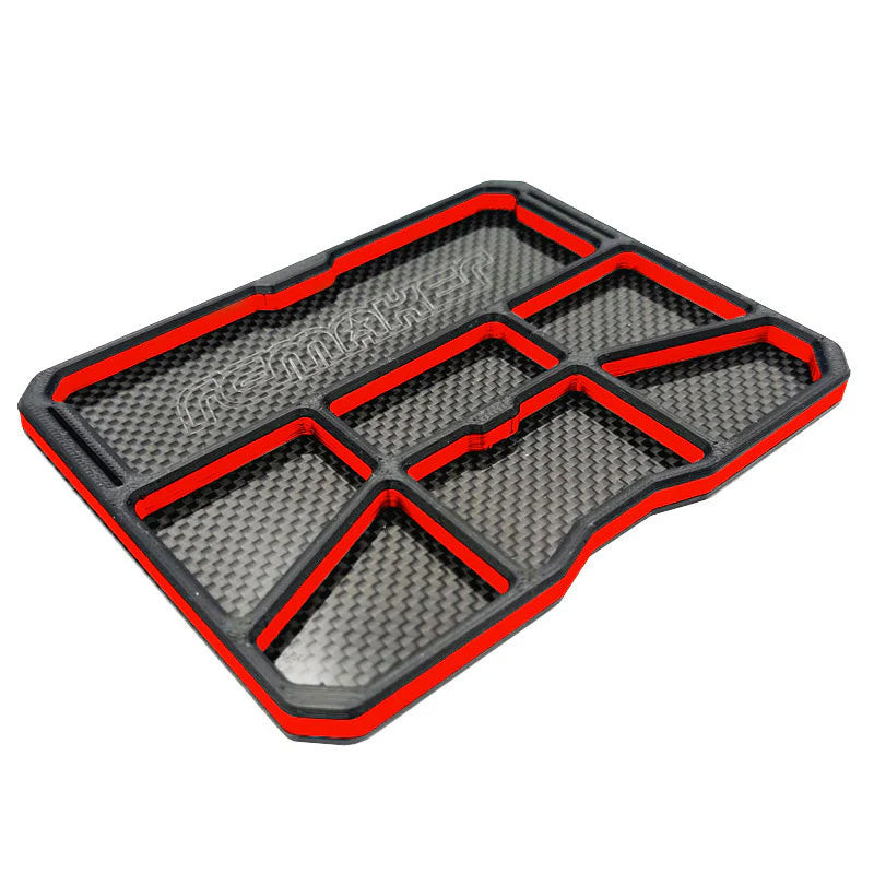 RCM-3DCPT-R RCM-3DCPT-R 3D Pro Parts Tray, Red