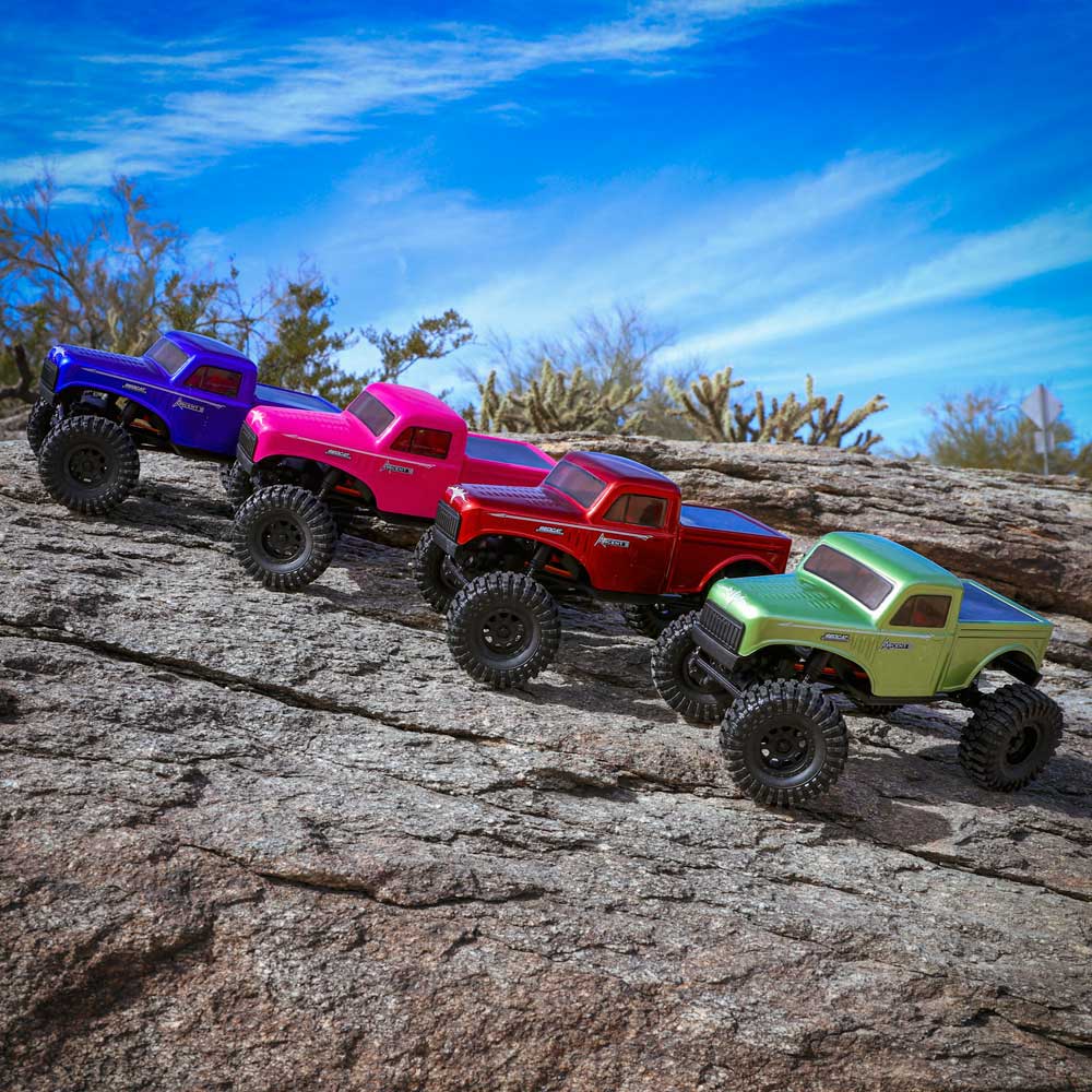 RER43481 RER43481 Ascent-18 Brushed 1/18 4X4 Crawler RTR Combo, Blue