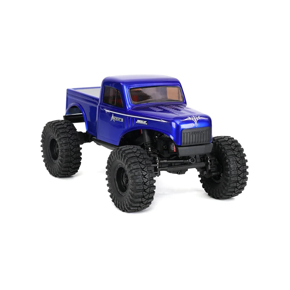 Ascent-18 Brushed 1/18 4X4 Crawler RTR Combo, Blue