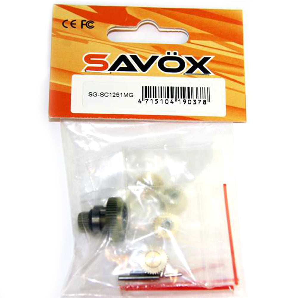 Metal Servo Gear Set & Bearing