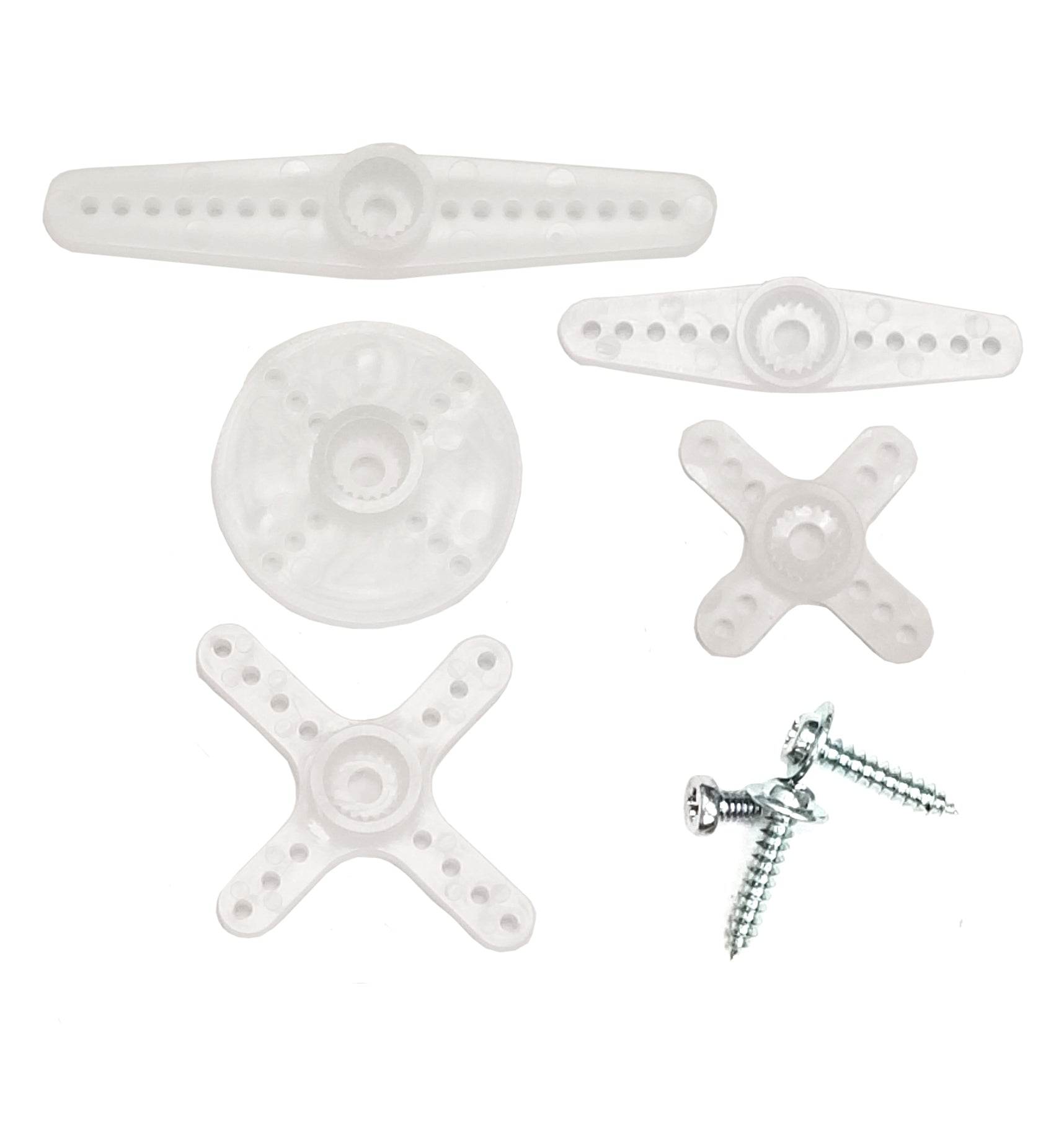 SAVSH11M SH-11M Plastic Micro Servo Horn Set, 21T