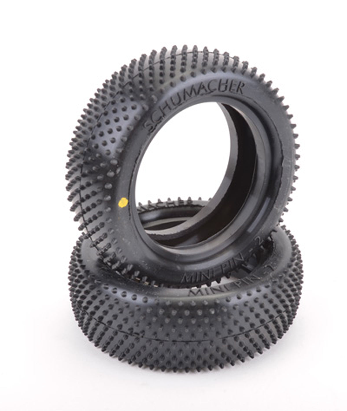 SCHU6819 U6819 Mini Pin 1 1/10 Tire, Blue, Rear