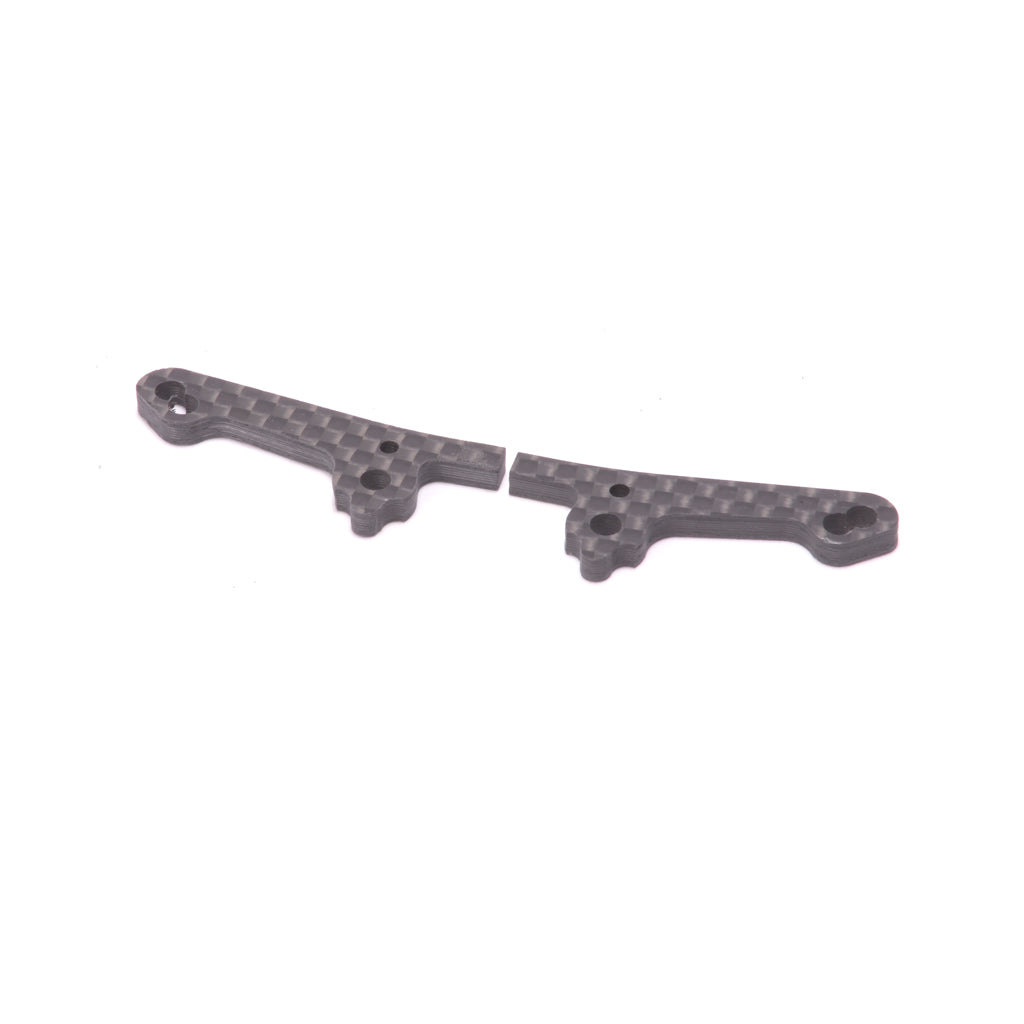 SCHU8756 U8756 Carbon Fiber Split Front Shock Mount (Tower), Mi9 (2)