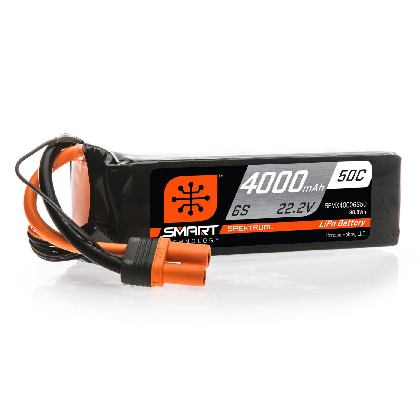 SPMX40006S50 SPMX40006S50 Smart 6S 22.2V LiPo Battery, 50C 4000mAh, IC5