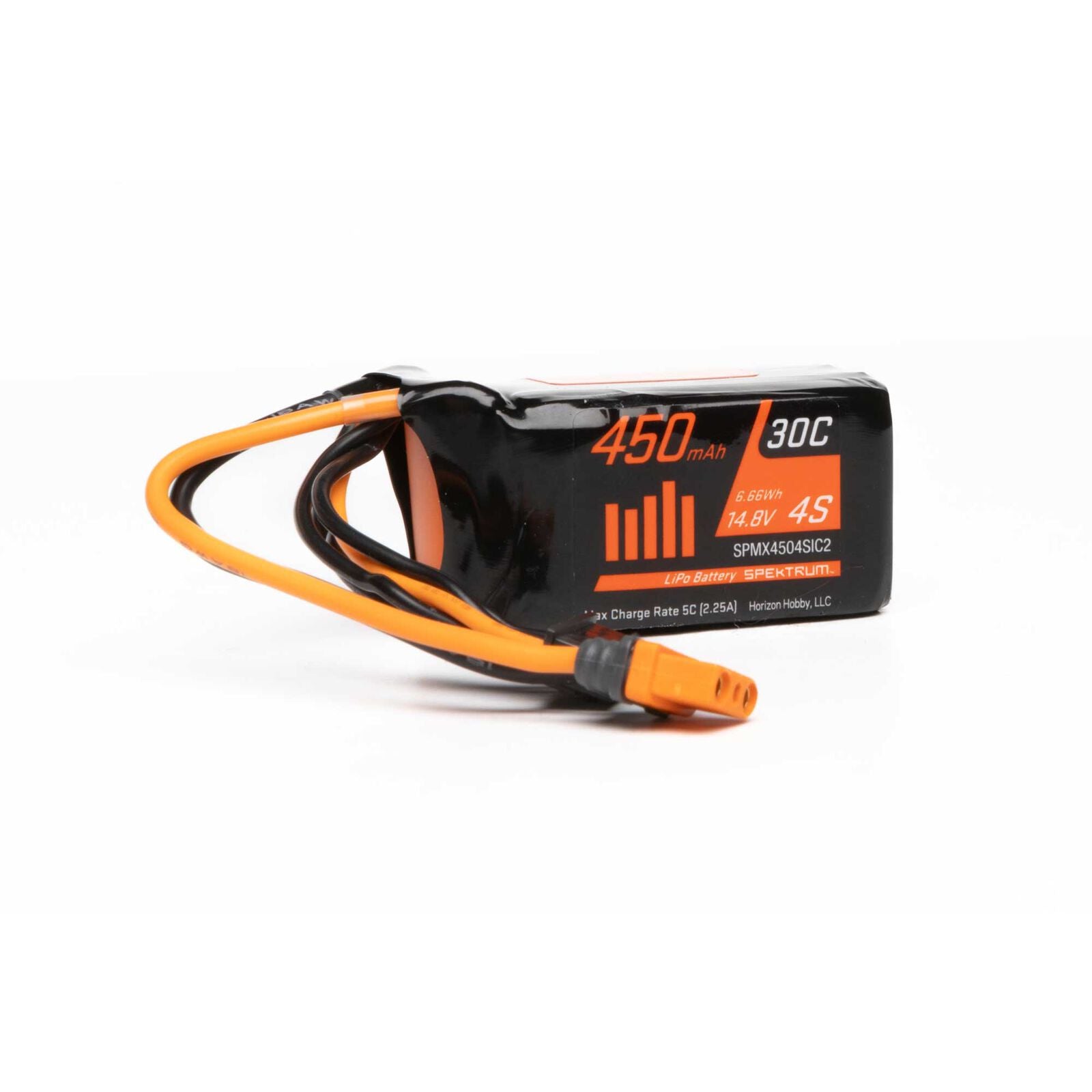SPMX4504SIC2 SPMX4504SIC2 IC2 4S 14.8V LiPo Battery, 30C 450mAh