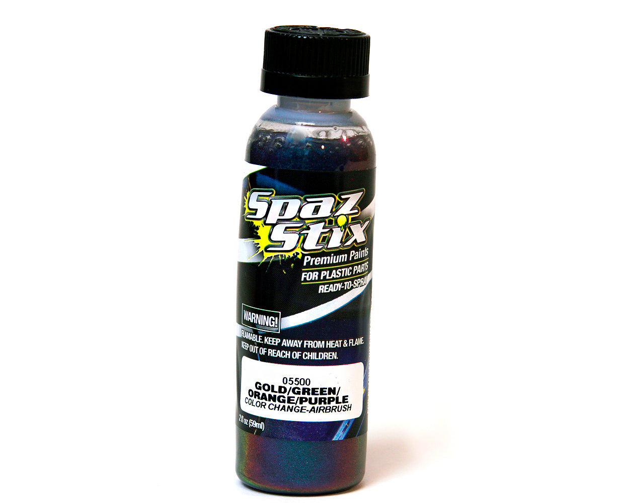 SZX05500 05500 Color Change Airbrush Paint, Gold/Green, 2oz