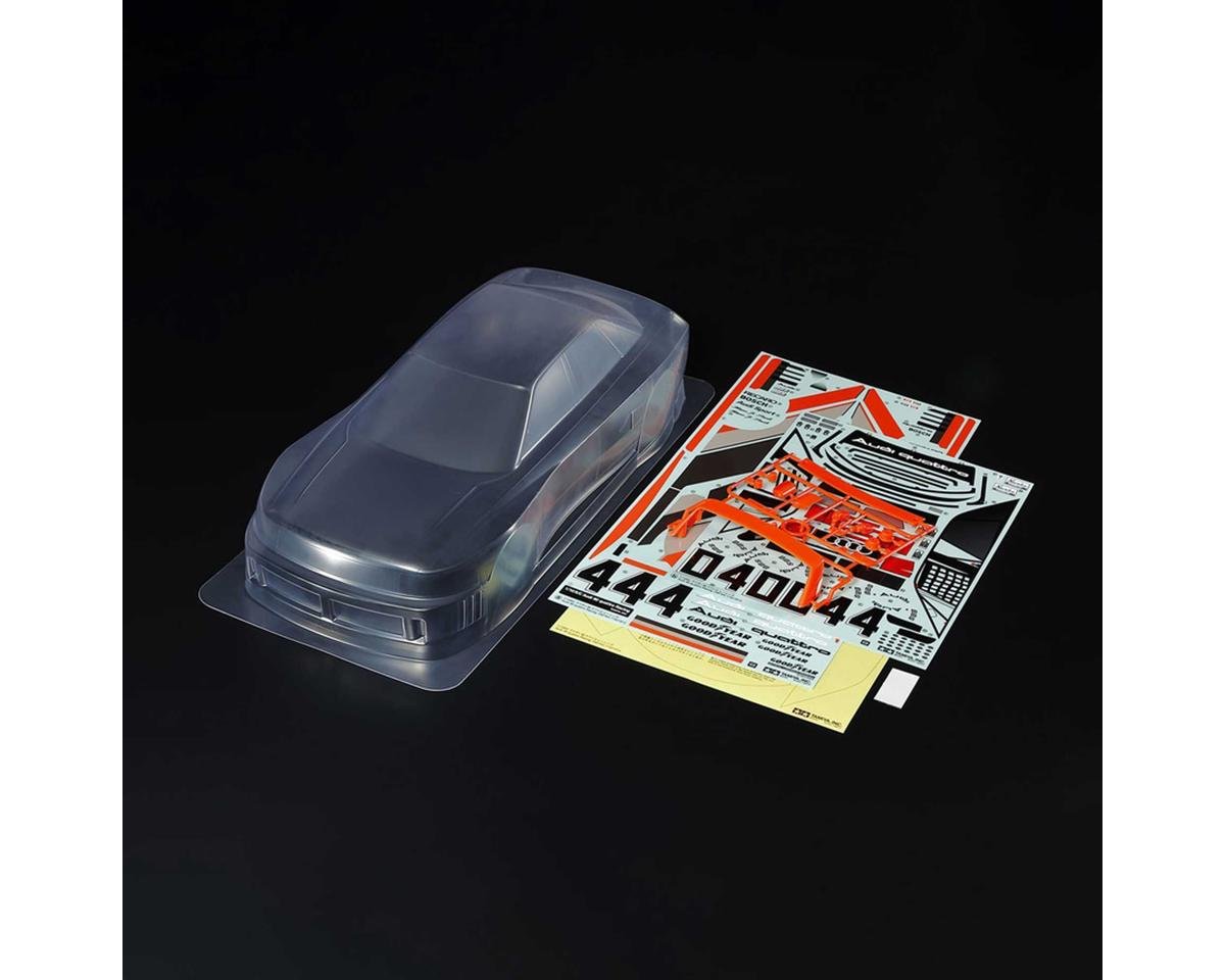 TAM51751 51751 Audi 90 Quattro Racing 1/10 Touring Car Body, Clear