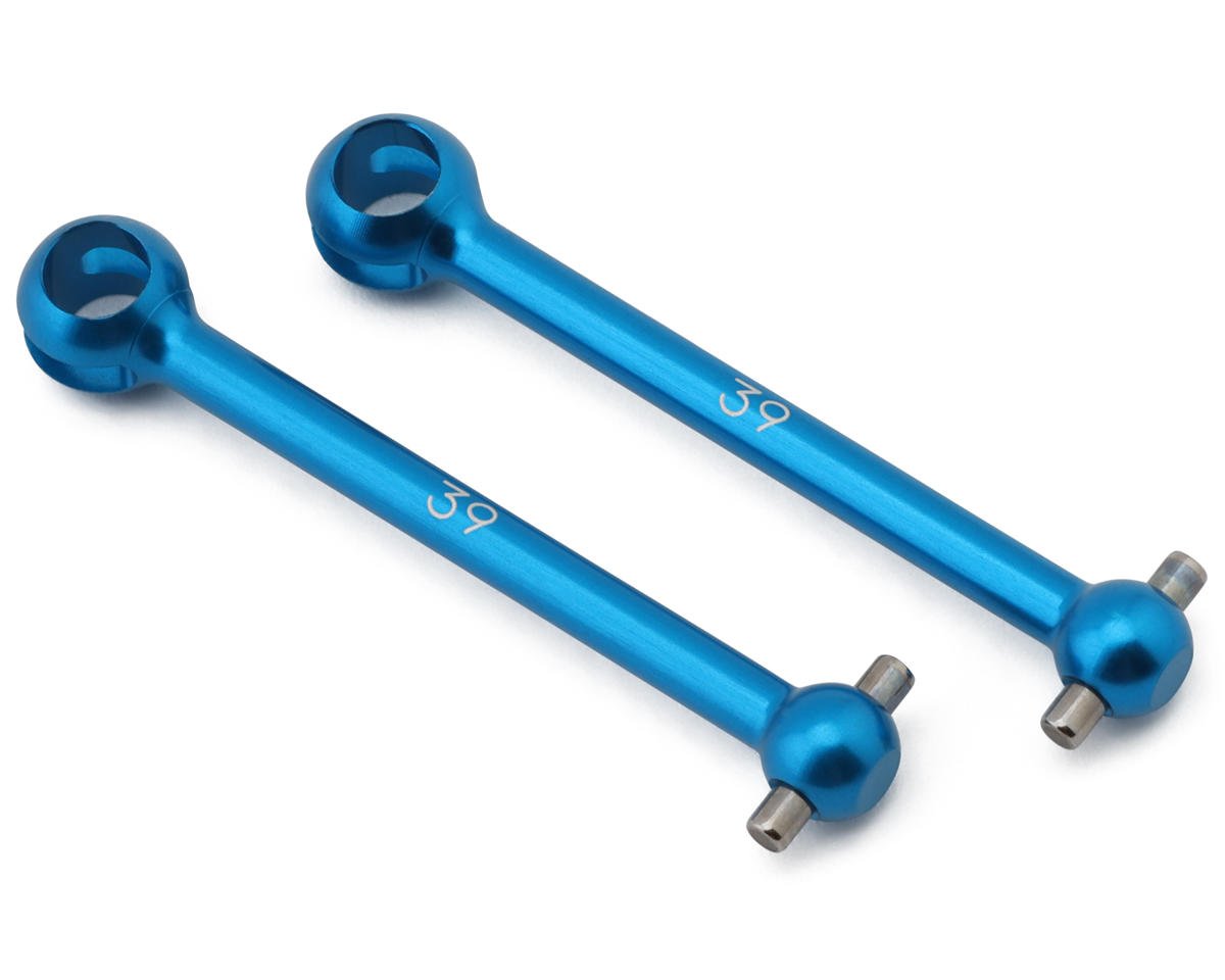 TAM53506 53506 TT-02 / TT-01 Lightweight Aluminum Rear Swing Shafts, 39mm (2)