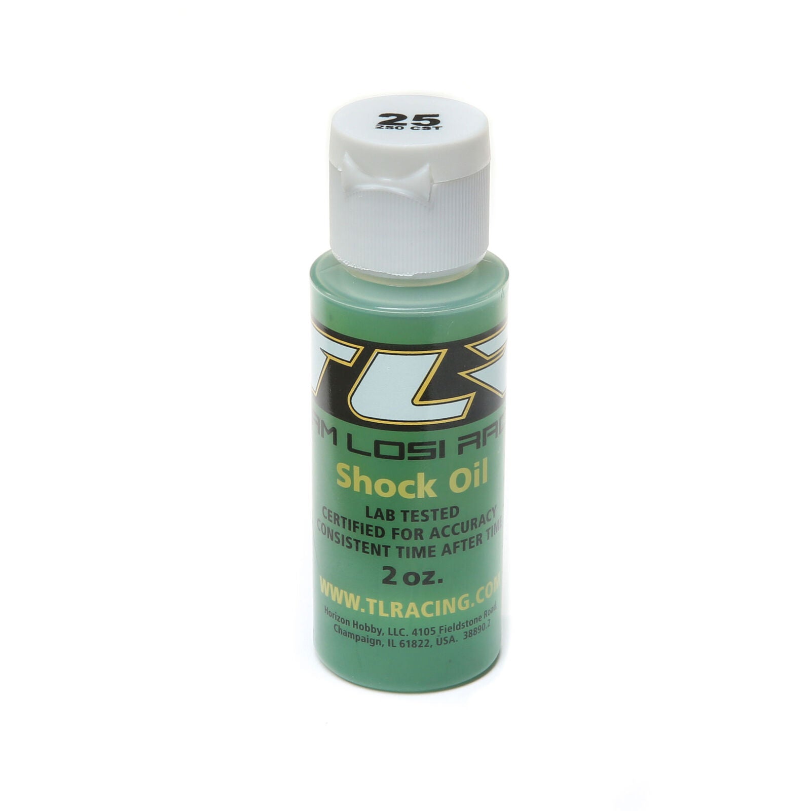 TLR74004 TLR74004 Silicone Shock Oil, 25WT, 250CST, 2oz