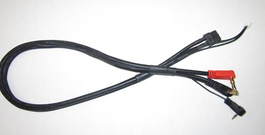 TQW2723 2723 XT60 Charge Cable & Strain Reliefs