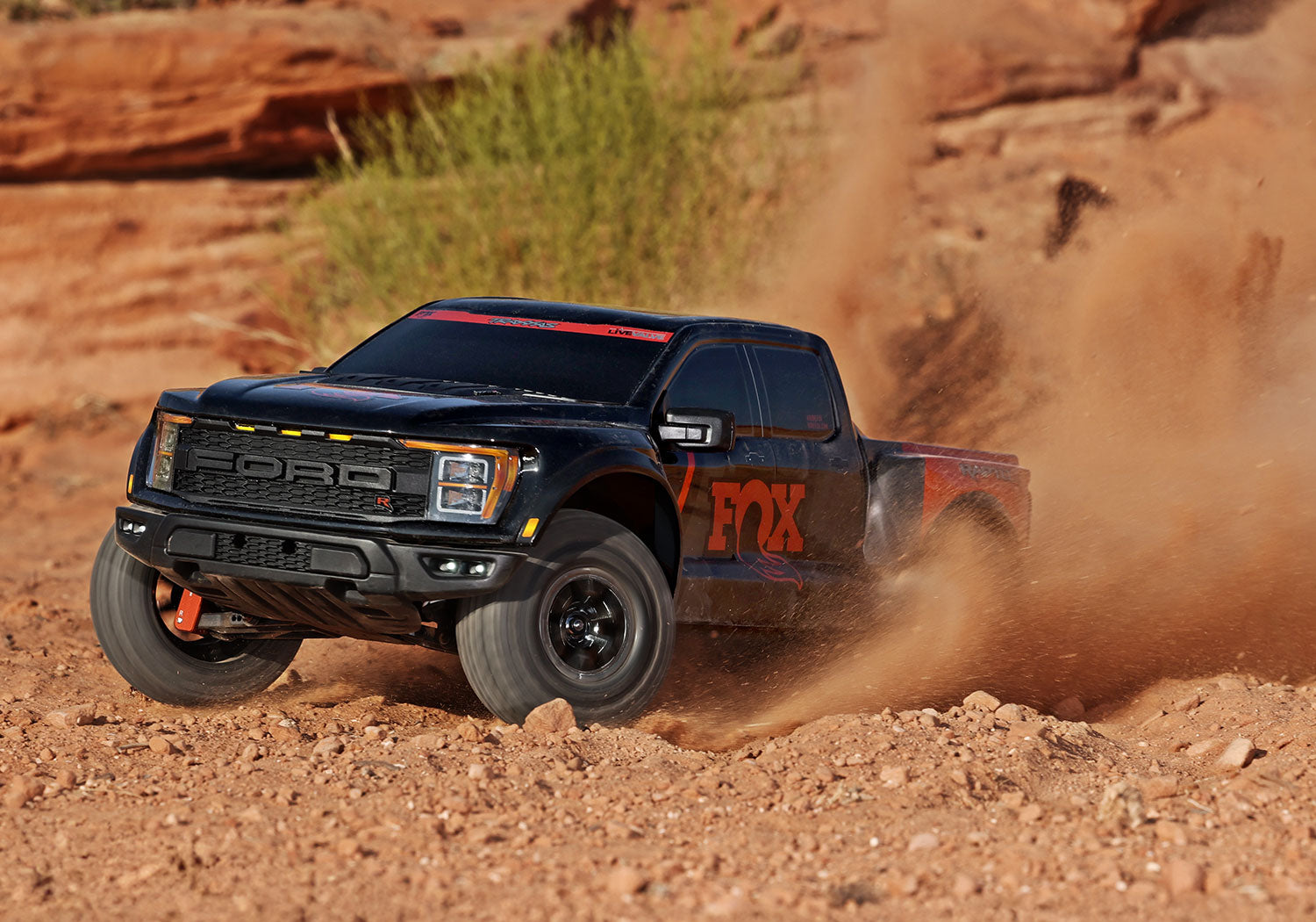 Ford Raptor R 4X4 Ultimate 1/10 Short Course Truck RTR, Fox/Black