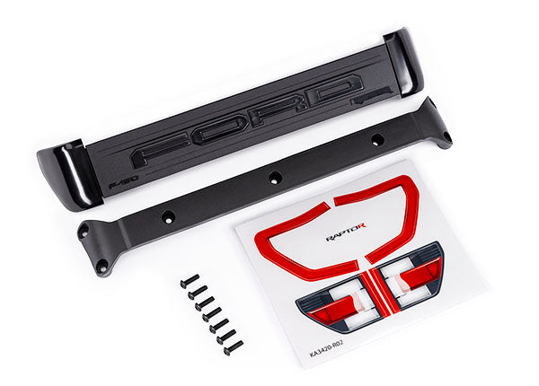 TRA10121 10121 Tailgate Trim w/ Mount & 3x10mm Screws