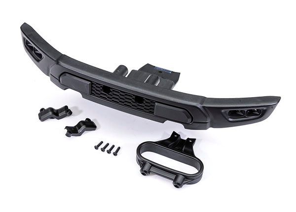 TRA10151 10151 Front Bumper w/ Mount, L&R Light Covers & Screws