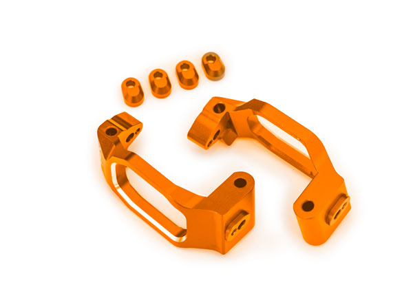 TRA10232-ORNG 10232-ORNG Aluminum Caster Blocks, L&R (2), Orange