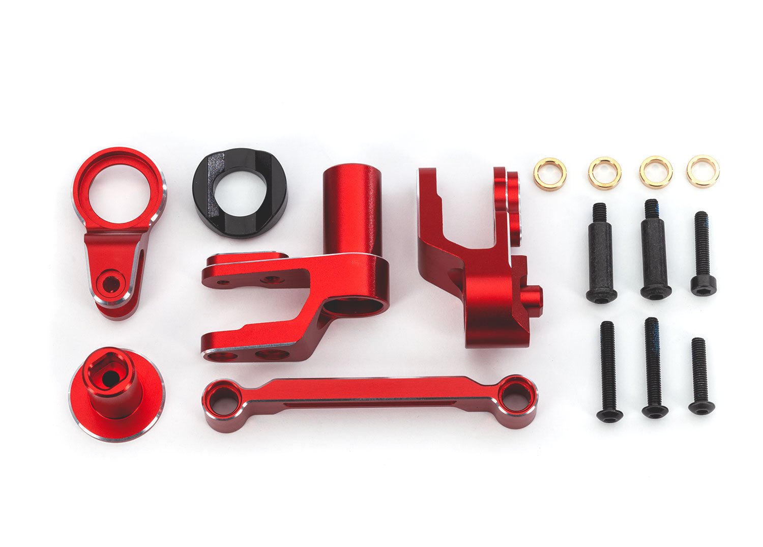 TRA10246-RED 10246-RED Aluminum Bellcrank Assembly, Red