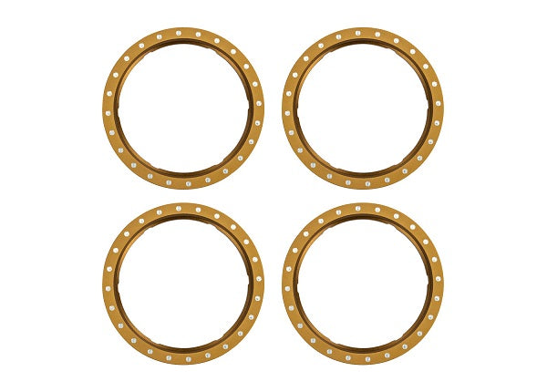 TRA10276-BRNZ 10276-BRNZ Pro Scale Aluminum Beadlock Rings, Bronze