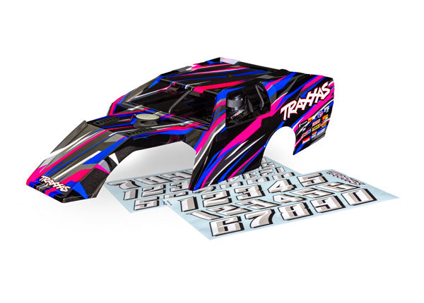 TRA10411-PINK 10411-PINK Modified Slash Body, Pink