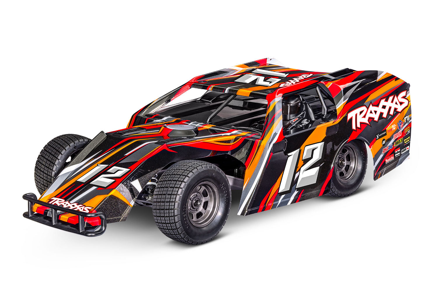 TRA104354-74-ORNG 104354-74-ORNG Slash Modified BL-2S 1/10 Dirt Modified RTR, Orange