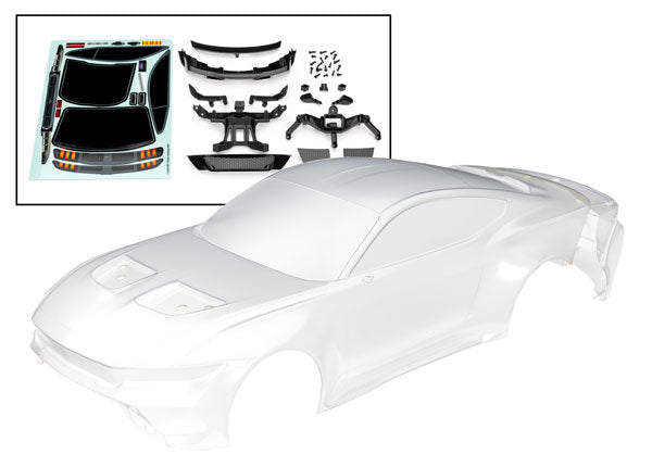 TRA10511 10511 Ford Mustang Clear Body