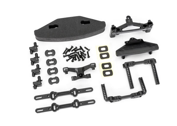 TRA10518 10518 F&R Body Mounts w/ Posts & Sliders