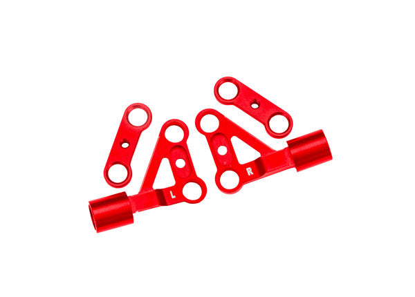 TRA10533-RED 10533-RED Aluminum Front Upper Suspension Arms, Red