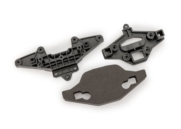 TRA10536 10536 Upper & Lower Front Bumper w/ Foam