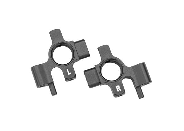 TRA10537-GRAY 10537-GRAY Aluminum Steering Blocks, Gray