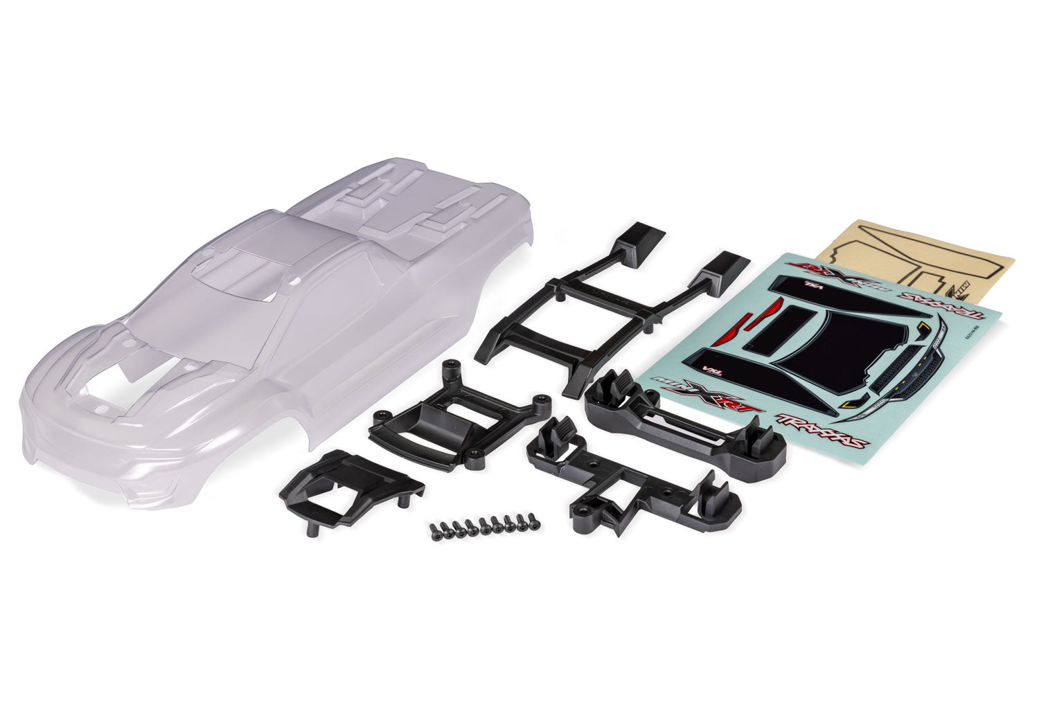 TRA10715 10715 Mini XRT Body, Clear