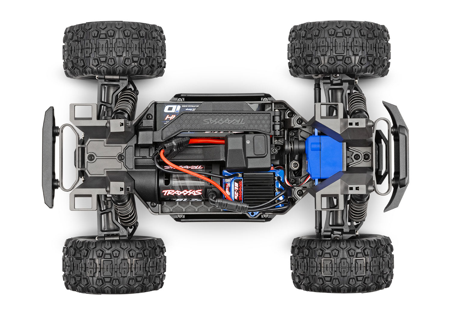 Mini Maxx BL-2S 4X4 Monster Truck, Orange