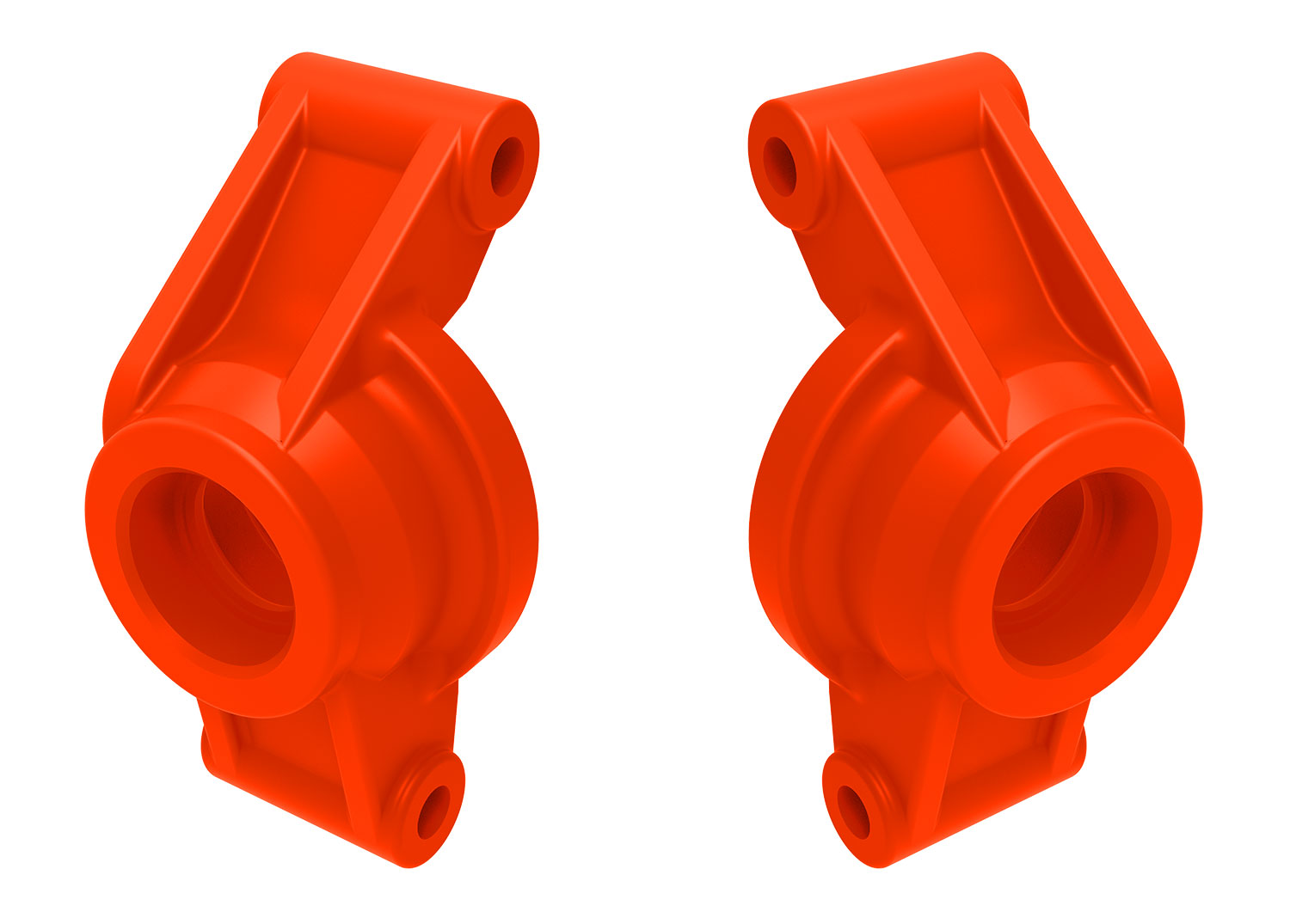 TRA10752-RED 10752-RED Rear Stub Axle Carriers, Red
