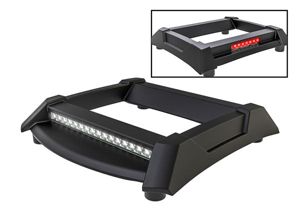 TRA10796 10796 Mini Maxx Roof Skid Plate w/ LED Lights